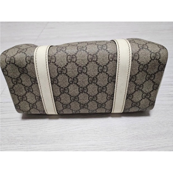 Gucci Brown and Cream Satchel - Picture 4 of 13